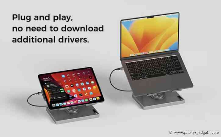 Tsupy Laptop and Tablet Docking Station Hub Designed to Boost Efficiency