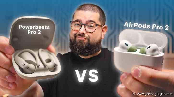 Powerbeats Pro 2 vs. AirPods Pro 2. A Head-to-Head Comparison