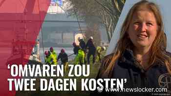 Scheepvaart uren vast door kapotte hoogspanningskabels in water