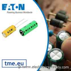 Sponsored Content: About Supercapacitors and Eaton Electronics’ Offerings