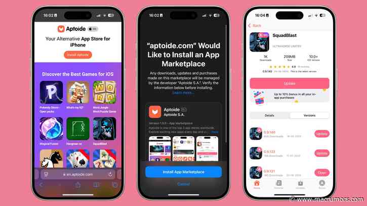 Aptoide Alternative App Store Launches in the EU With Access to Older Versions of Games
