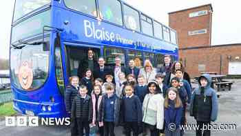 Old bus converted into 'exciting' school play space