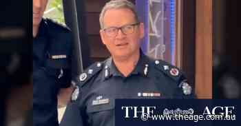 Former Victoria Police deputy commissioner Ross Guenther farewelled