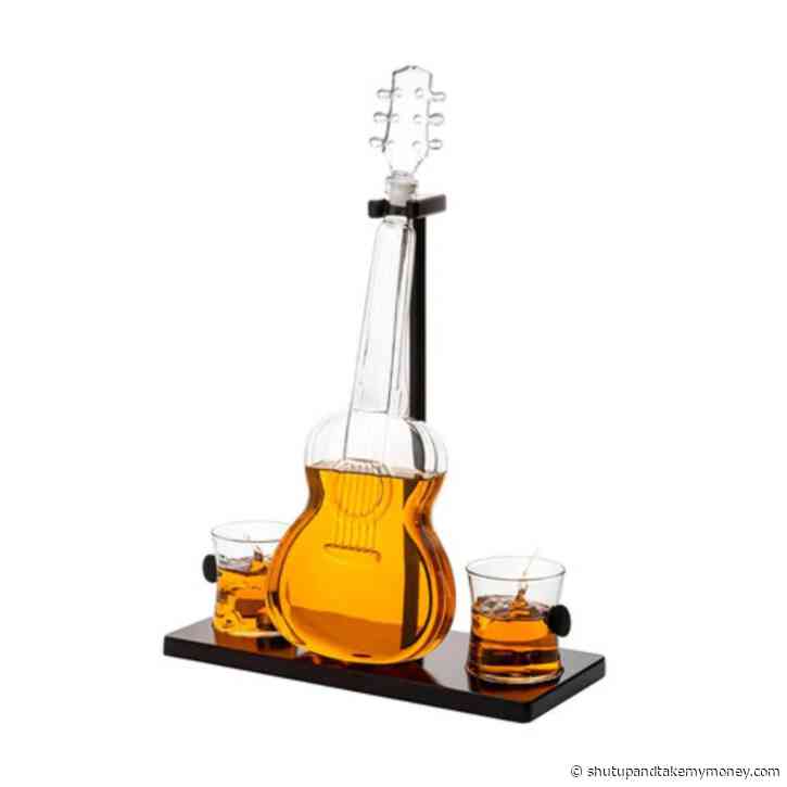 Guitar Whiskey Decanter