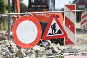 Wegenwerken in Zwevegem en Heestert