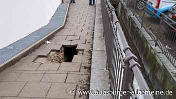 Unfall mit Loch im Gehweg: Die Altstadt hat ein Grund-Problem