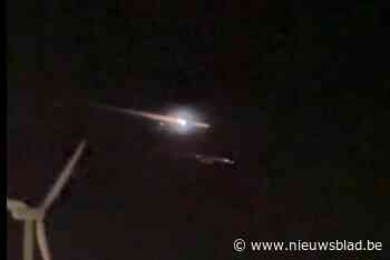 Arthur filmt ‘vuurbal’ die twee minuten lang door hemel vliegt: “De gekste gedachten spookten door mijn hoofd”
