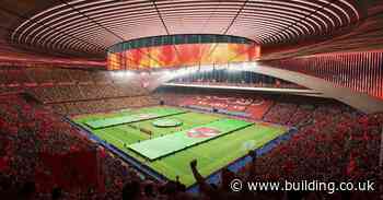 In pictures: Gensler draws up plan for football stadium with sunken pitch