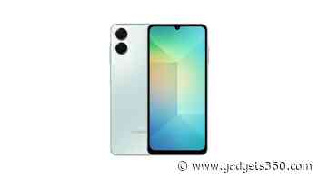 Samsung Galaxy A06 5G With MediaTek Dimensity 6300 SoC Launched in India: Price, Specifications