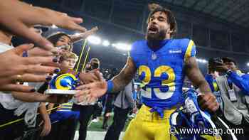 'He's a warrior:' Rams' Kyren Williams battled injury and delivered on production