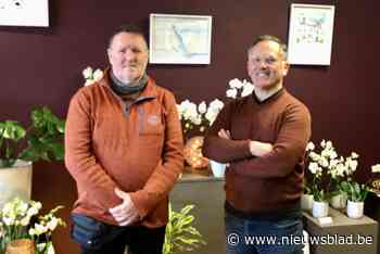 Filip Decq exposeert creaties in aquarel bij florist