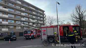 Brand in appartement aan de Ronsseweg