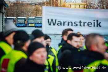 Verdi-Warnstreik am Freitag