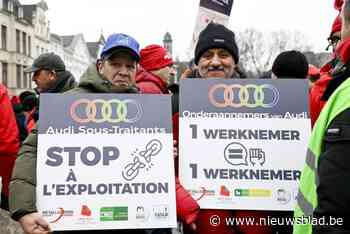 Audi Brussels niet langer geblokkeerd na tussenkomst gerechtsdeurwaarder