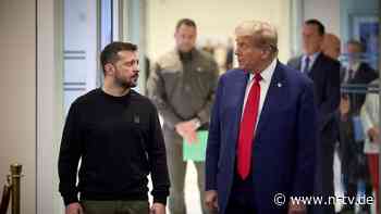 US-Präsident legt nach: Trump nennt Selenskyj "Diktator ohne Wahlen"