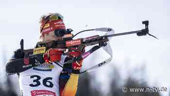 Aber wieder ohne Medaille: Biathlon-Männer nach Debakel deutlich verbessert