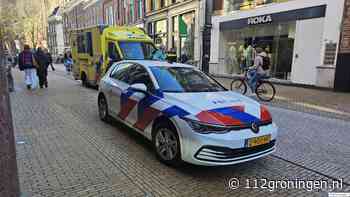 Ongeval Brugstraat Groningen, 1 gewonde