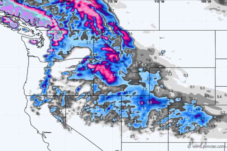 Pack Your Snorkel, The West Is About to Score: PNW, Utah, & Colorado Snow Forecast