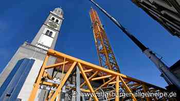 Sanierungsstart am Perlachturm: Das Augsburger Wahrzeichen wird bald eingerüstet