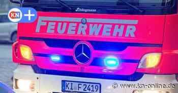 Müllpresse löst Feuer in Supermarkt in Meimersdorf aus