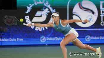 Stalker wieder aufgetaucht: Tennis-Star bricht mitten im Spiel in Tränen aus