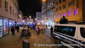 Massives Polizeiaufgebot begleitet Hanau-Demo in Augsburger Innenstadt