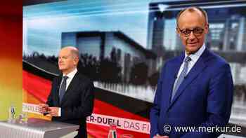 „Jeden zweiten Satz mit ‚ich‘ anfangen“ – Merz und Scholz lassen bei persönlicher Frage tief blicken