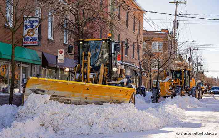 Montreal pleads with residents as it struggles to clear record-breaking snowfall