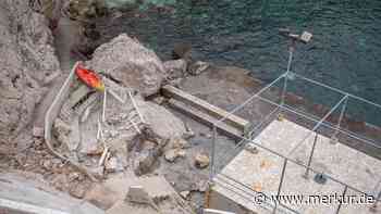 Tonnenschwere Felsen zermalmen Touristenhotspot an der Adria – Eine Person sofort tot