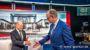 Blitz-Umfrage zum TV-Duell „Merz vs. Scholz“ zeigt klaren Sieger im Schlagabtausch