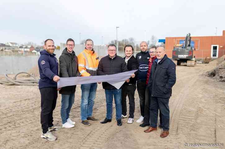 Vorderingen Skills Garden naast sporthal De Beuk in volle gang: veelzijdige beweegplek in mei gereed