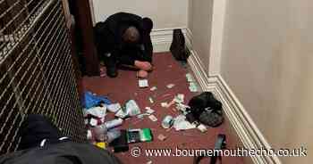 "Homeless druggies are sleeping in our corridors and nobody will remove them"