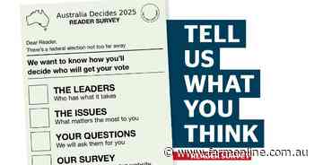 What will decide your vote at the 2025 federal election? Take our reader survey