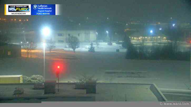 Thursday snow showers, gradual warm-up continues