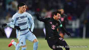 Messi scores in Inter Miami's 1-0 win vs. Sporting KC in Champions Cup