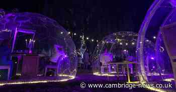 Cambridgeshire restaurant with unique 'dining domes' and a garden praised by The Sunday Times for sale
