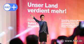 Sahra Wagenknecht in Hannover: 1000 Anhänger feiern BSW-Spitzenkandidatin im HCC