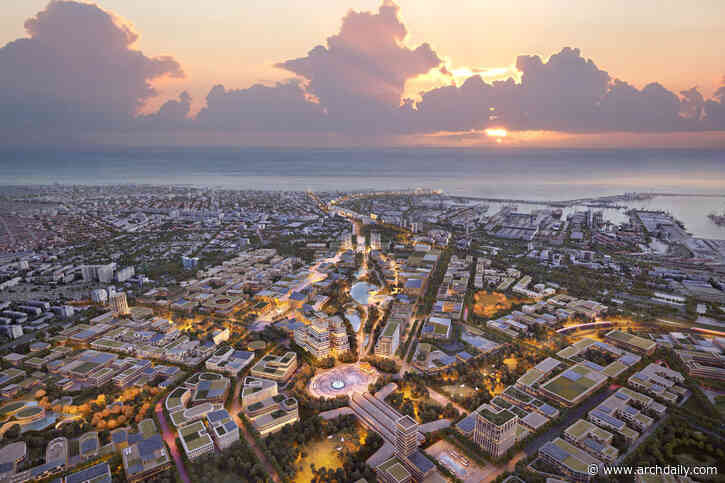 Foster + Partners Unveils Masterplan to Transform Former Industrial Site in Constanța, Romania