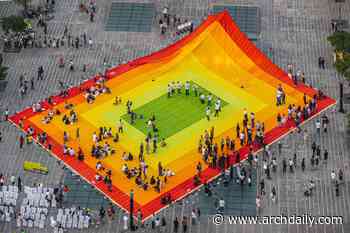 Mega Mat Installation Bangkok Design Week / MVRDV