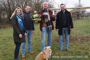 Streuobstwiese in Nieheim-Entrup wächst schon