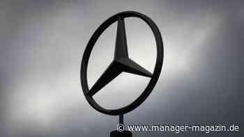 Mercedes-Benz: Gewinne sinken wegen schwacher Nachfrage in China