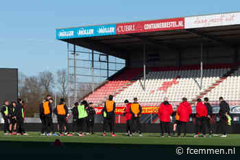 Training vandaag openbaar en in het stadion