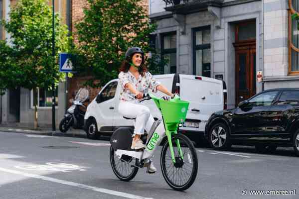 Lime verdriedubbelt aantal elektrische deelfietsen in Rotterdam