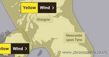 Met Office issues weather warning for strong winds in North East with gusts reaching 60mph