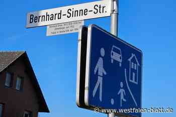 Archiv überprüft Straßenschild in Paderborn-Elsen