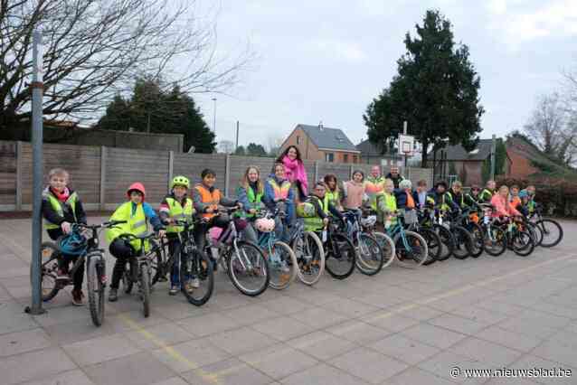 Fietscontrole in Wakkerzeel: ook de fietsbel is belangrijk