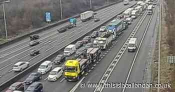 LIVE traffic updates as 'massive pile up' lorry crash BLOCKS Dartford Crossing