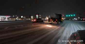 'The roads are nothing but ice': 4 crashes on I-40 in 8 minutes Thursday morning