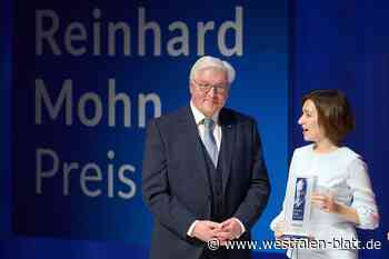 Steinmeier würdigt Präsidentin Sandu und Unternehmer Otto