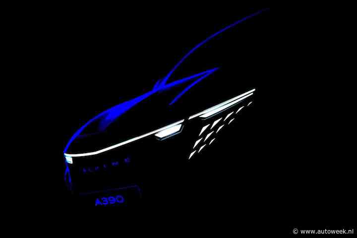 Alpine A390 wordt over enkele maanden onthuld